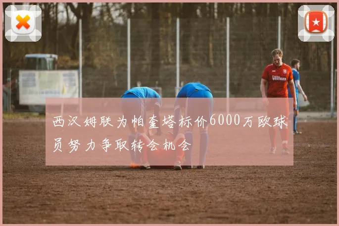 西汉姆联为帕奎塔标价6000万欧球员努力争取转会机会